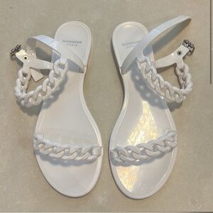 Givenchy Jelly Chain Sandals
